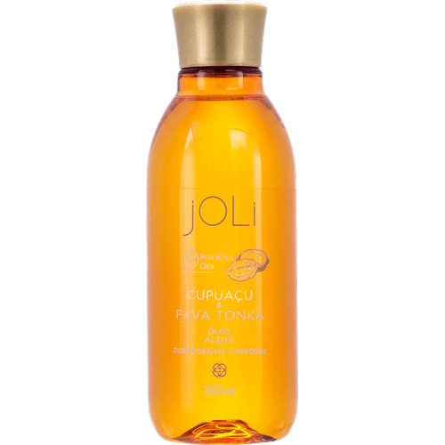 Aceite Desodorante Corporal Joli Cupuaçu E Fava Tonka 200ml