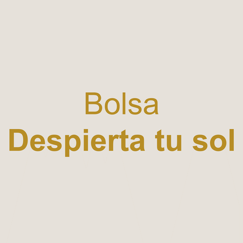 BOLSA DESPIERTA TU SOL