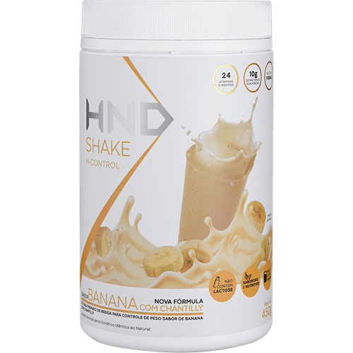 Shake Banana Sin Lactosa HND H-Control 450g