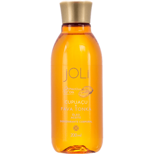 Aceite Desodorante Corporal Joli Cupuaçu E Fava Tonka 200ml