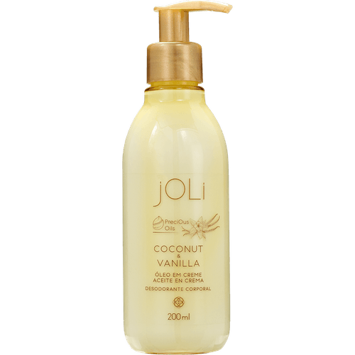 Joli Crema Aceite Vainilla y Coco 200ml